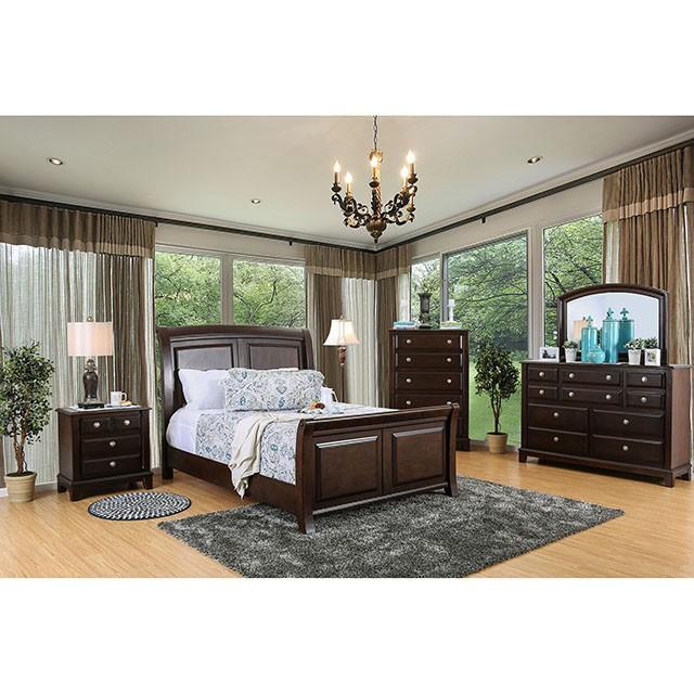 Litchville Brown Cherry Media Chest - Jax Mattress (Jacksonville, FL)