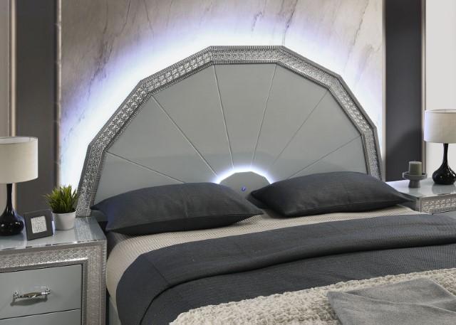 Cassiopeia Queen Bedroom Set Squre & Circular - Jax Mattress (Jacksonville, FL)