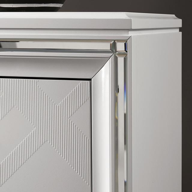 EMMELINE Chest, White - Jax Mattress (Jacksonville, FL)