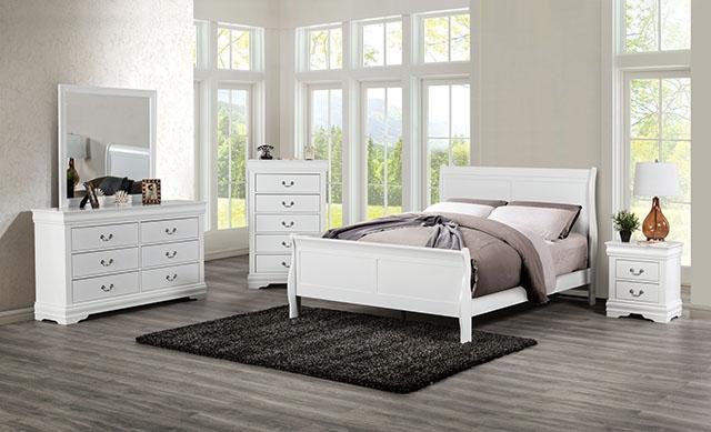 Louis Philippe Nightstand - Jax Mattress (Jacksonville, FL)