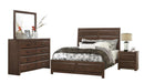 Erwan Mirror in Dark Walnut 1961-6 - Jax Mattress (Jacksonville, FL)