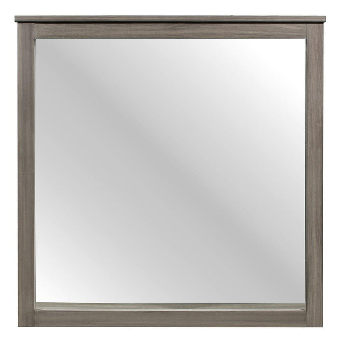 Waldorf Mirror in Dark Gray 1902-6