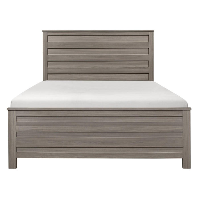 Waldorf King Panel Bed in Dark Gray 1902K-1EK*