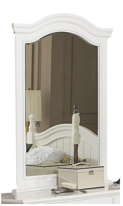Clementine Mirror in White B1799-6