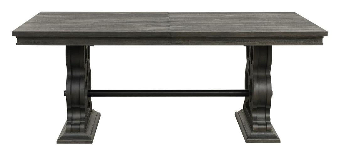Arasina Dining Table in Dark Pewter 5559N-96*