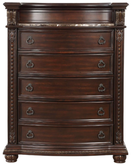 Cavalier Chest in Dark Cherry 1757-9