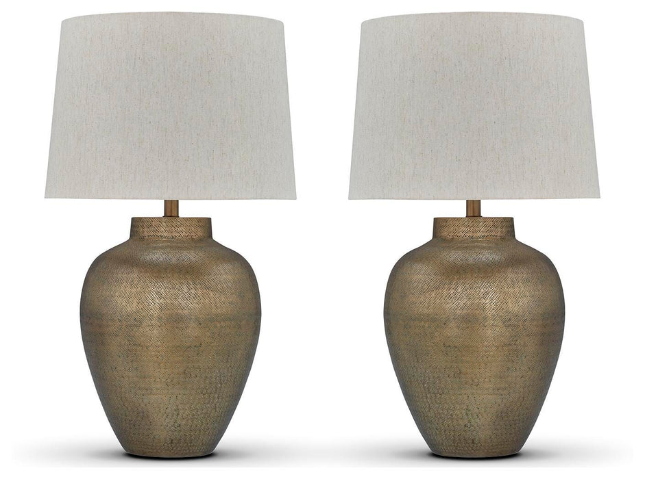 Madney Lamp Set - Jax Mattress (Jacksonville, FL)