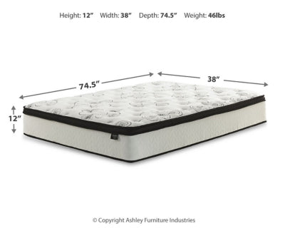 Chime 12 Inch Hybrid Mattress in a Box - Jax Mattress (Jacksonville, FL)