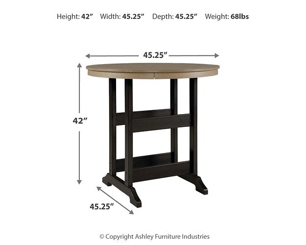 Fairen Trail Bar Table - Jax Mattress (Jacksonville, FL)
