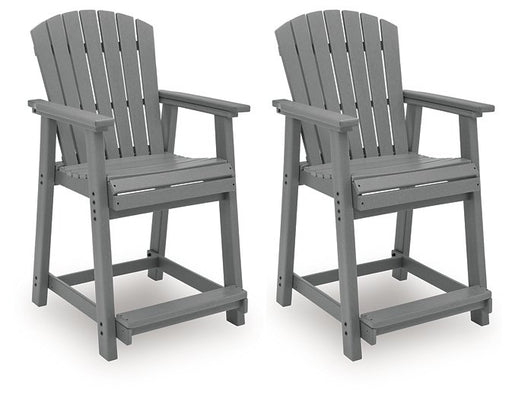 Sanctuary Beach Outdoor Counter Height Bar Stool (Set of 2) - Jax Mattress (Jacksonville, FL)