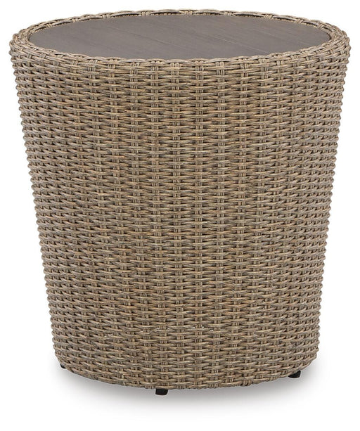 Danson Outdoor End Table - Jax Mattress (Jacksonville, FL)