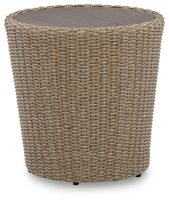 Danson Outdoor End Table - Jax Mattress (Jacksonville, FL)