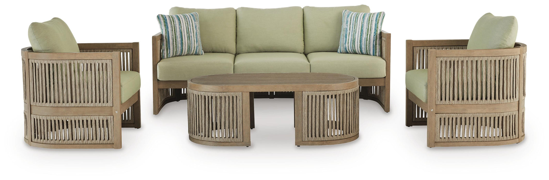 Serena Shores Outdoor Seating Set - Jax Mattress (Jacksonville, FL)