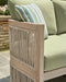 Serena Shores Outdoor Sofa with Cushion - Jax Mattress (Jacksonville, FL)