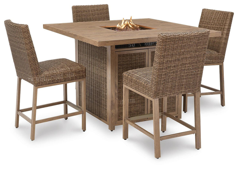 Walton Bridge Outdoor Bar Set - Jax Mattress (Jacksonville, FL)