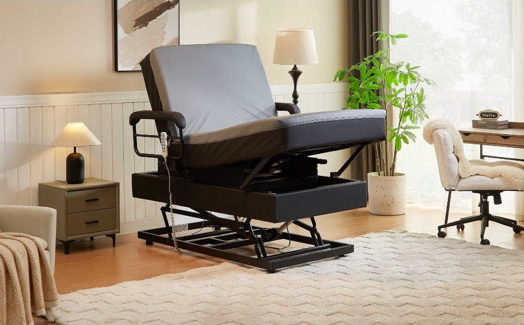 EZLift Bed - Hi-Lo Pro™ lift chair and bed Advanced Comfort & Mobility Assistance - Jax Mattress (Jacksonville, FL)