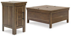 Moriville Occasional Table Set - Jax Mattress (Jacksonville, FL)