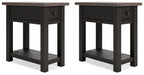 Tyler Creek End Table Set - Jax Mattress (Jacksonville, FL)