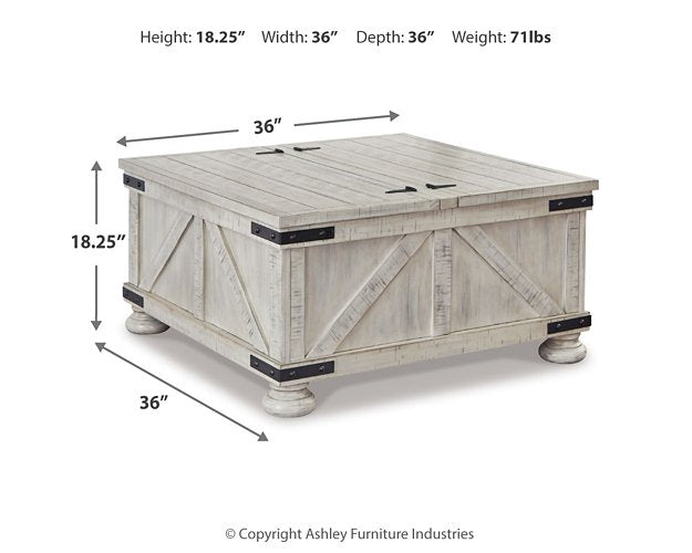 Carynhurst Coffee Table - Jax Mattress (Jacksonville, FL)