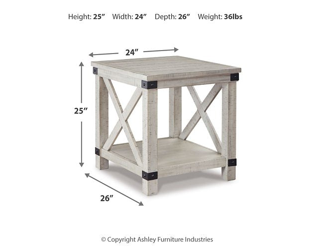 Carynhurst End Table - Jax Mattress (Jacksonville, FL)