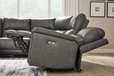 Bleckley Power Reclining Sectional - Jax Mattress (Jacksonville, FL)