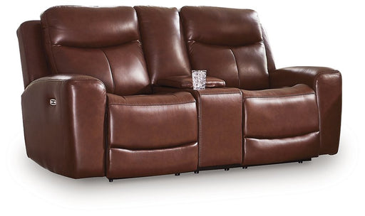 Next Move Power Reclining Loveseat with Console - Jax Mattress (Jacksonville, FL)