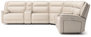 Double Deal Reclining Sectional with 2 Consoles - Jax Mattress (Jacksonville, FL)