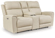 Dahlmoore Power Reclining Loveseat with Console - Jax Mattress (Jacksonville, FL)