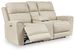Dahlmoore Power Reclining Loveseat with Console - Jax Mattress (Jacksonville, FL)