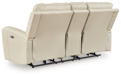 Dahlmoore Power Reclining Loveseat with Console - Jax Mattress (Jacksonville, FL)