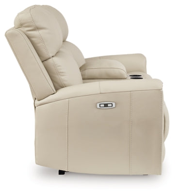 Dahlmoore Power Reclining Loveseat with Console - Jax Mattress (Jacksonville, FL)