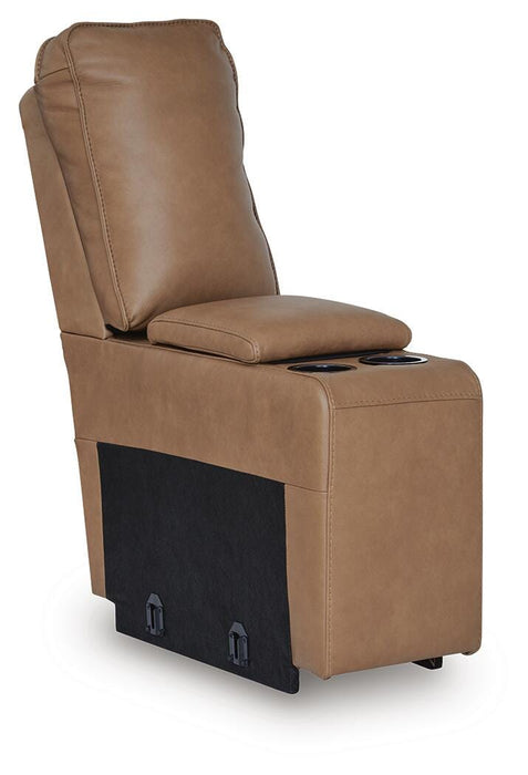 DeepWakes Reclining Sectional with Storage Console - Jax Mattress (Jacksonville, FL)