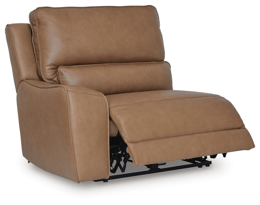 DeepWakes Reclining Sectional with Storage Console - Jax Mattress (Jacksonville, FL)