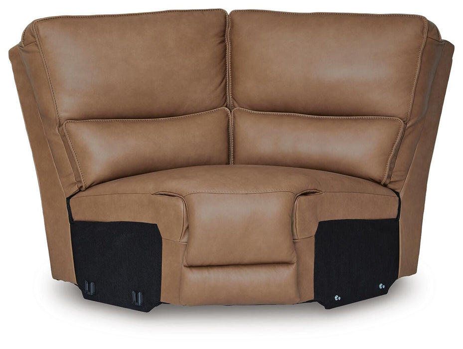 DeepWakes Reclining Sectional with Storage Console - Jax Mattress (Jacksonville, FL)