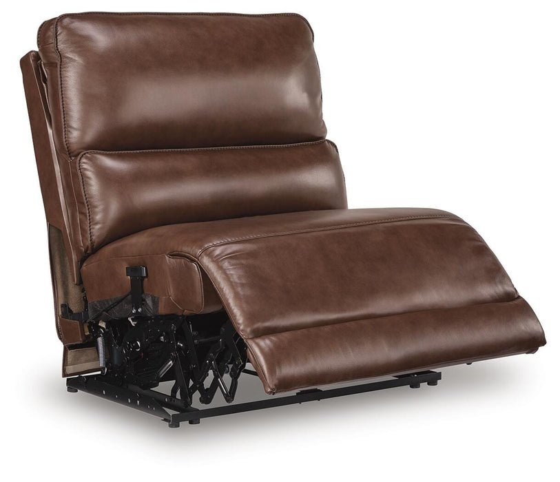 DeepWakes Reclining Sectional with Storage Console - Jax Mattress (Jacksonville, FL)