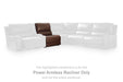 DeepWakes Power Reclining Sectional with Chaise - Jax Mattress (Jacksonville, FL)