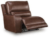 DeepWakes Reclining Sectional with Storage Console - Jax Mattress (Jacksonville, FL)