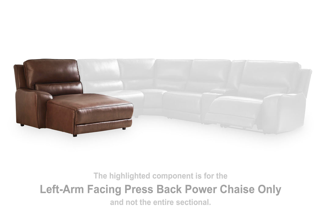 DeepWakes Power Reclining Sectional with Chaise - Jax Mattress (Jacksonville, FL)