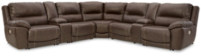Dunleith Power Reclining Sectional - Jax Mattress (Jacksonville, FL)