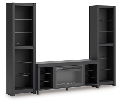 Cayberry Entertainment Center with Electric Fireplace - Jax Mattress (Jacksonville, FL)