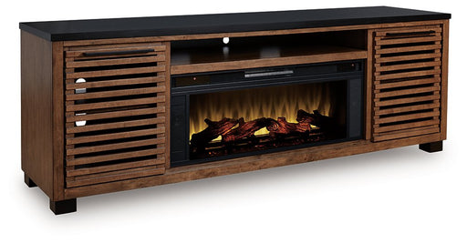 Kallari 84" TV Stand with Electric Fireplace - Jax Mattress (Jacksonville, FL)