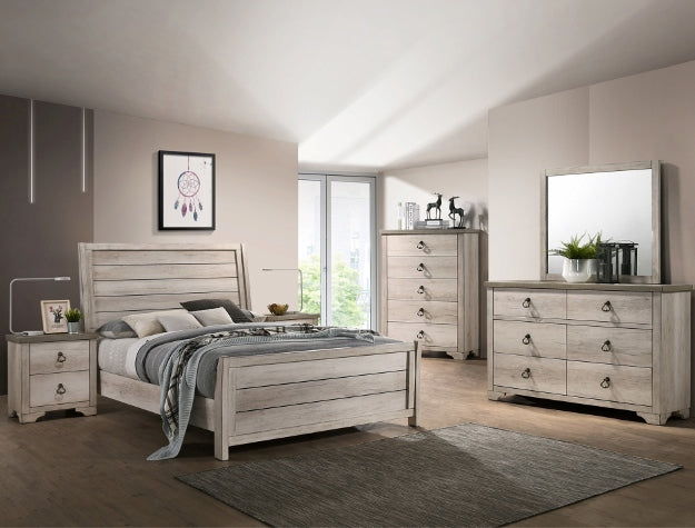 Crown Mark Patterson Chest in Driftwood Grey