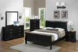 Crown Mark Furniture Louis Philip Full Bed in Black image