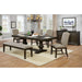 Faulk Dining Table Set with Bench - Jax Mattress (Jacksonville, FL)