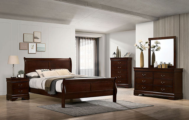 Louis Philippe Queen Bedroom Set - Jax Mattress (Jacksonville, FL)