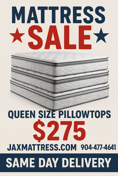 Pillowtop Mattress Special - Jax Mattress (Jacksonville, FL)
