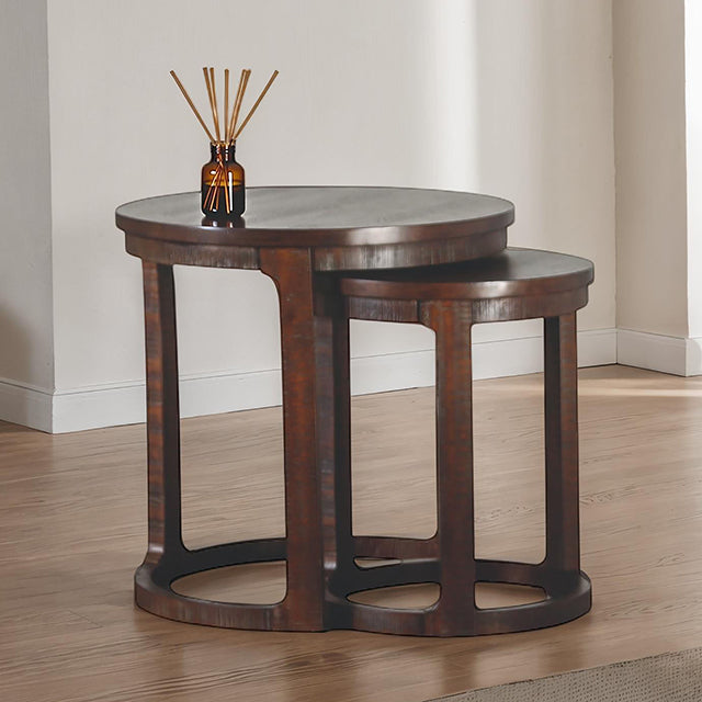 Hickory Nesting End Table - Jax Mattress (Jacksonville, FL)