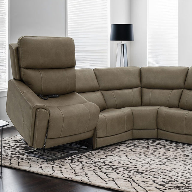 Orpheus Power Sectional w/ Lift Chair
