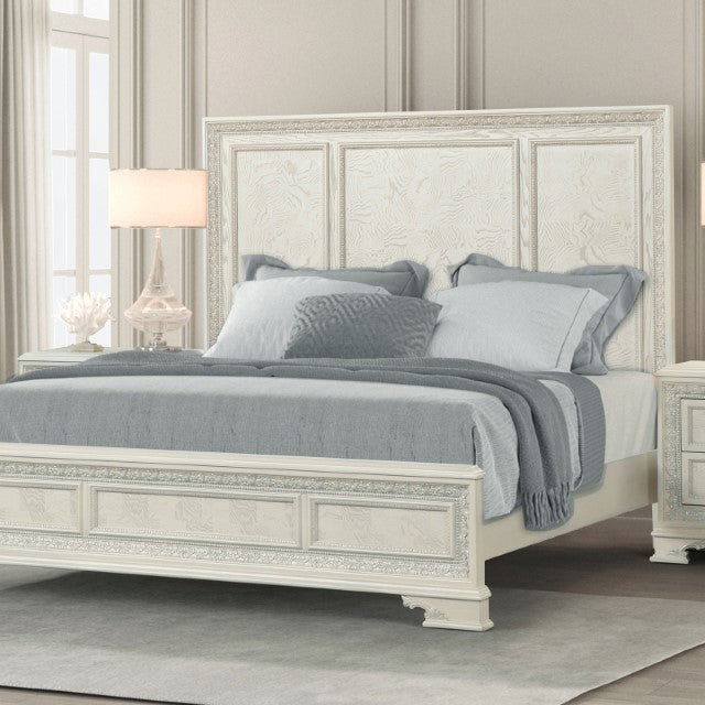 Stella Mia E.King & Queen Bed White & White - Jax Mattress (Jacksonville, FL)