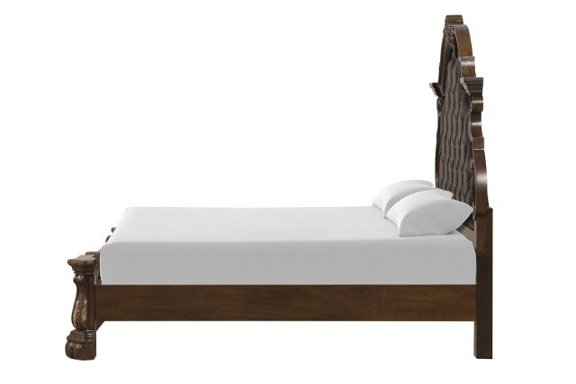 Leovanni 4 Pc Queen Bedroom Set Brown - Jax Mattress (Jacksonville, FL)